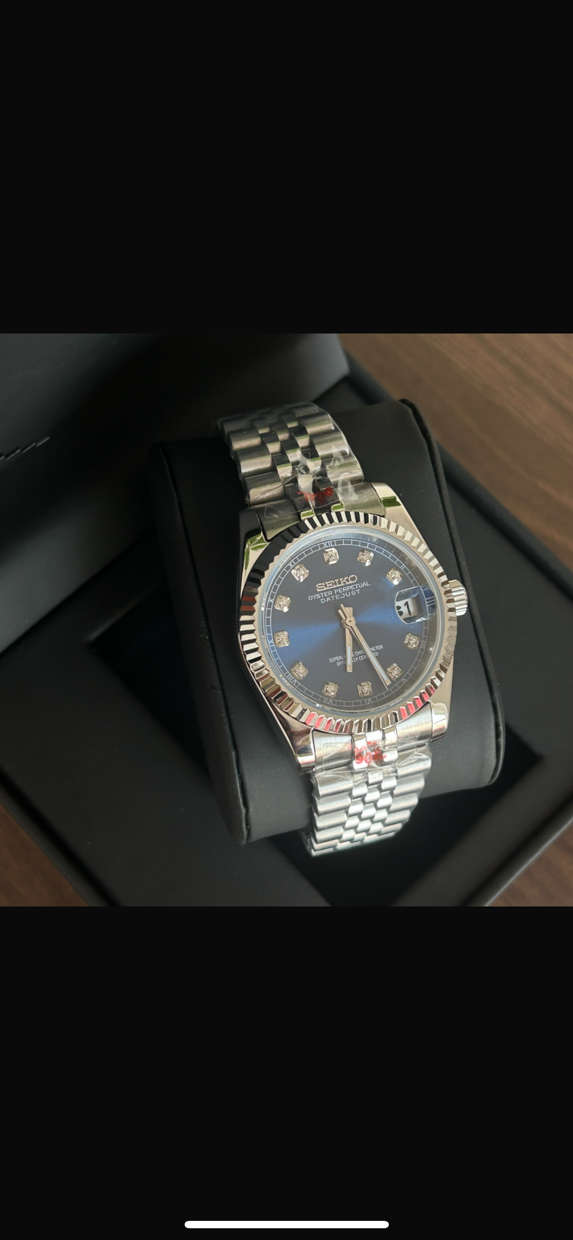 Seiko Mod Datejust – Royal Purple Diamond Dial