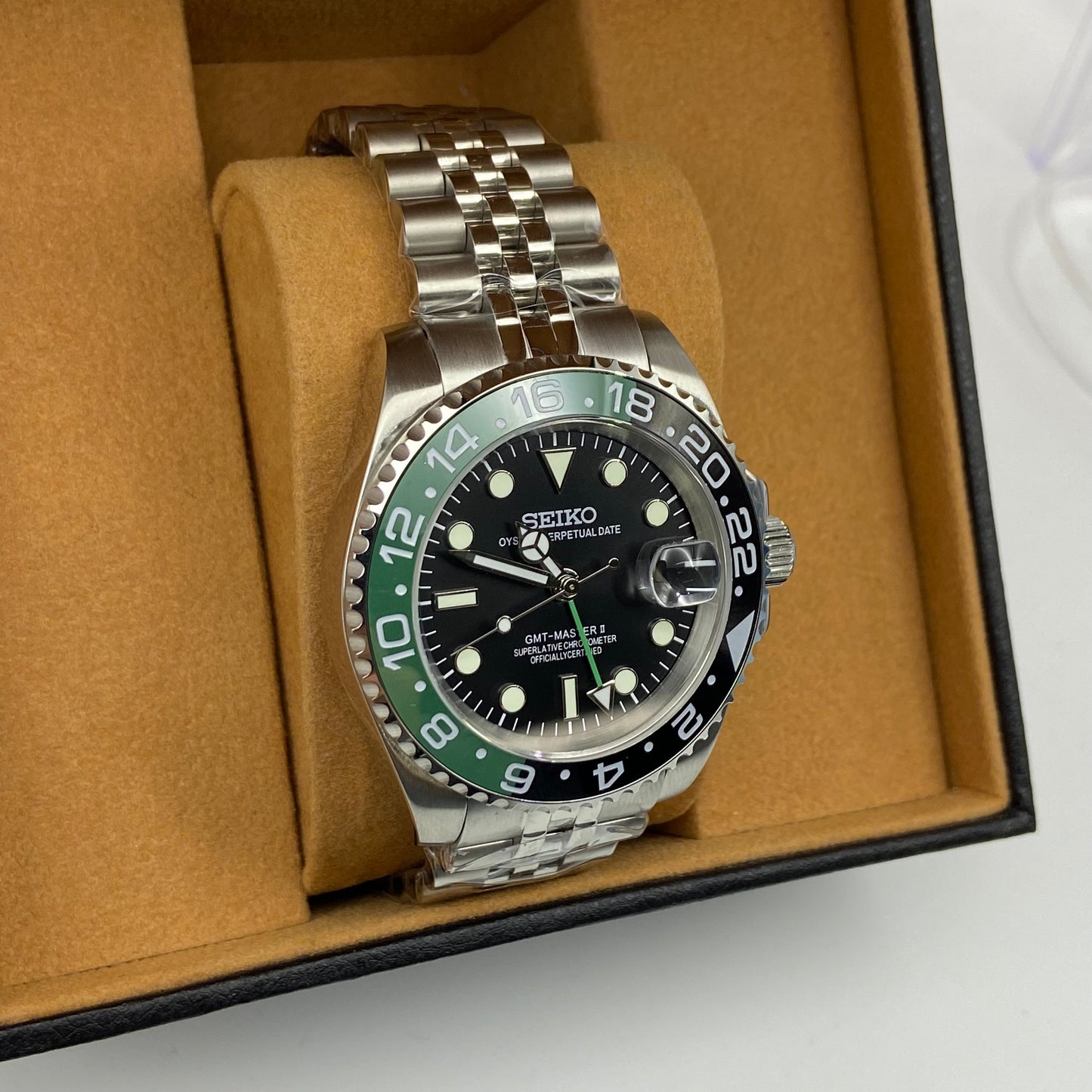 Oyster Seiko Mod – Emerald Sprite