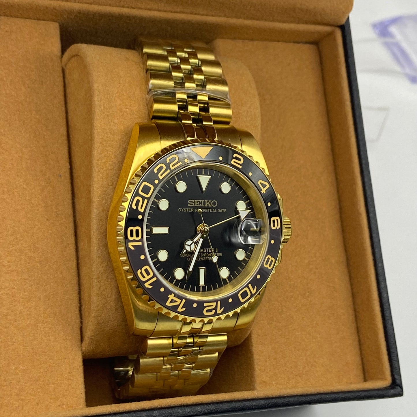 Oyster Seiko Mod – Golden Hour GMT