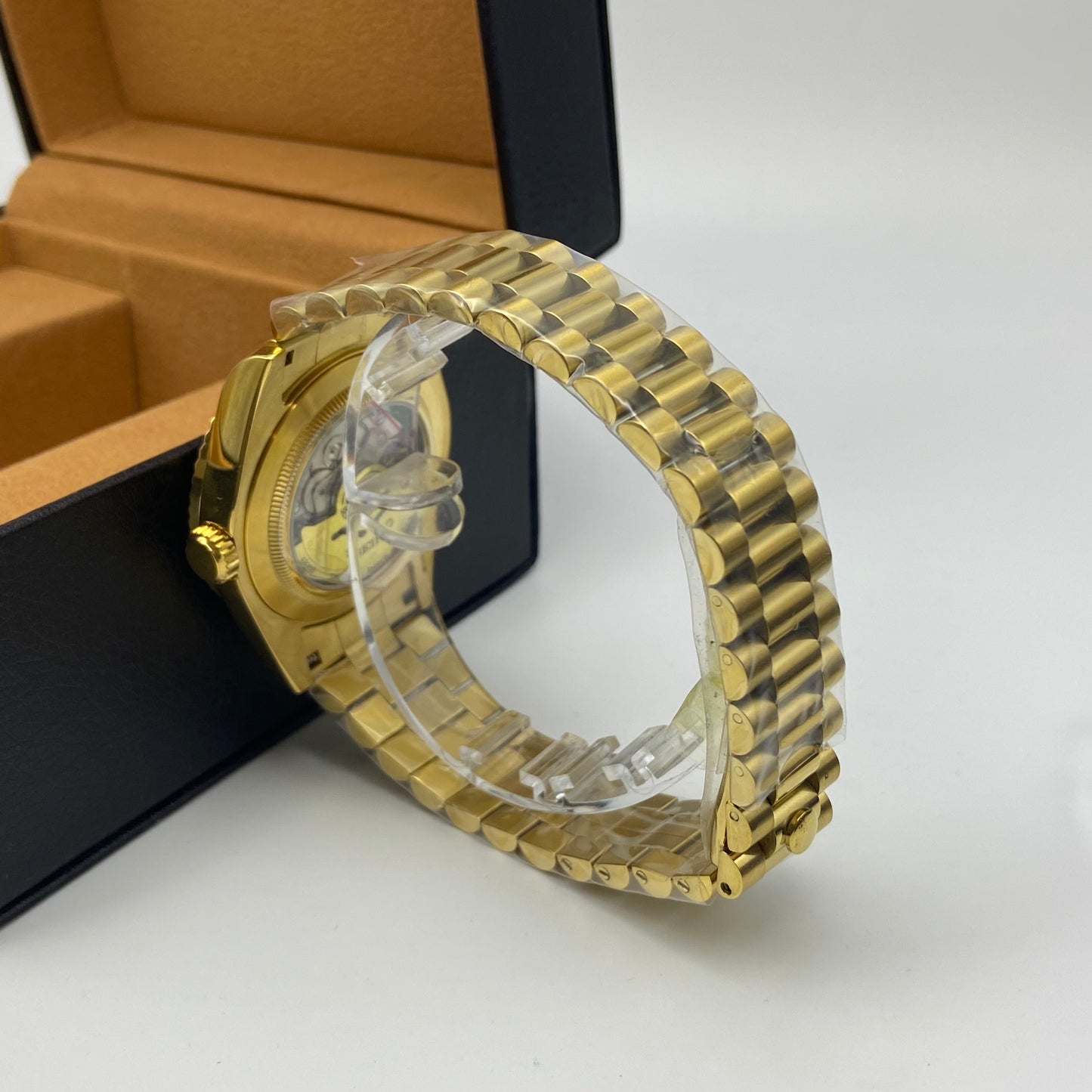 Seiko Mod Datejust – Midnight Black Dial on Royal Gold