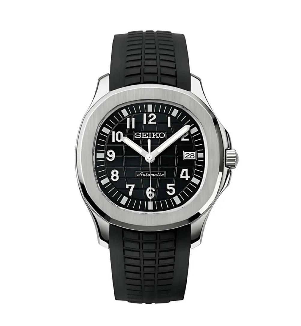 Seiko Mod Royal Oak Classic Black