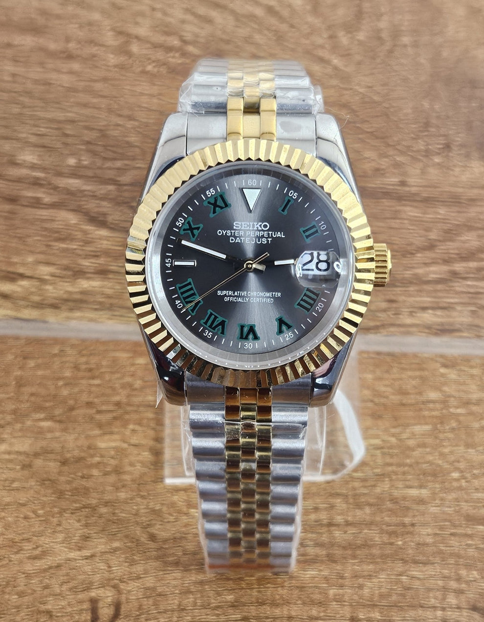 Seiko Wimbledon Mod DateJust Two tone