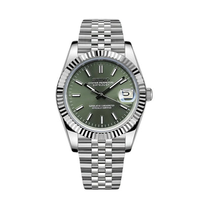 Seiko Mod Datejust – Emerald Green Dial