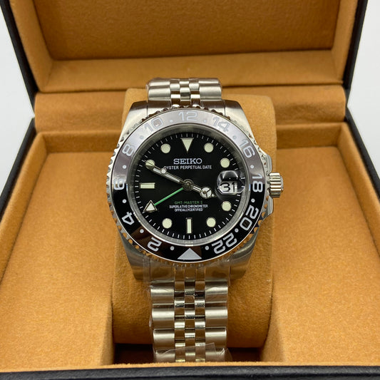 Oyster Seiko Mod – Steel Shadow Edition