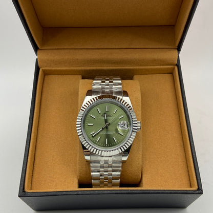 Seiko Mod Datejust – Emerald Green Dial