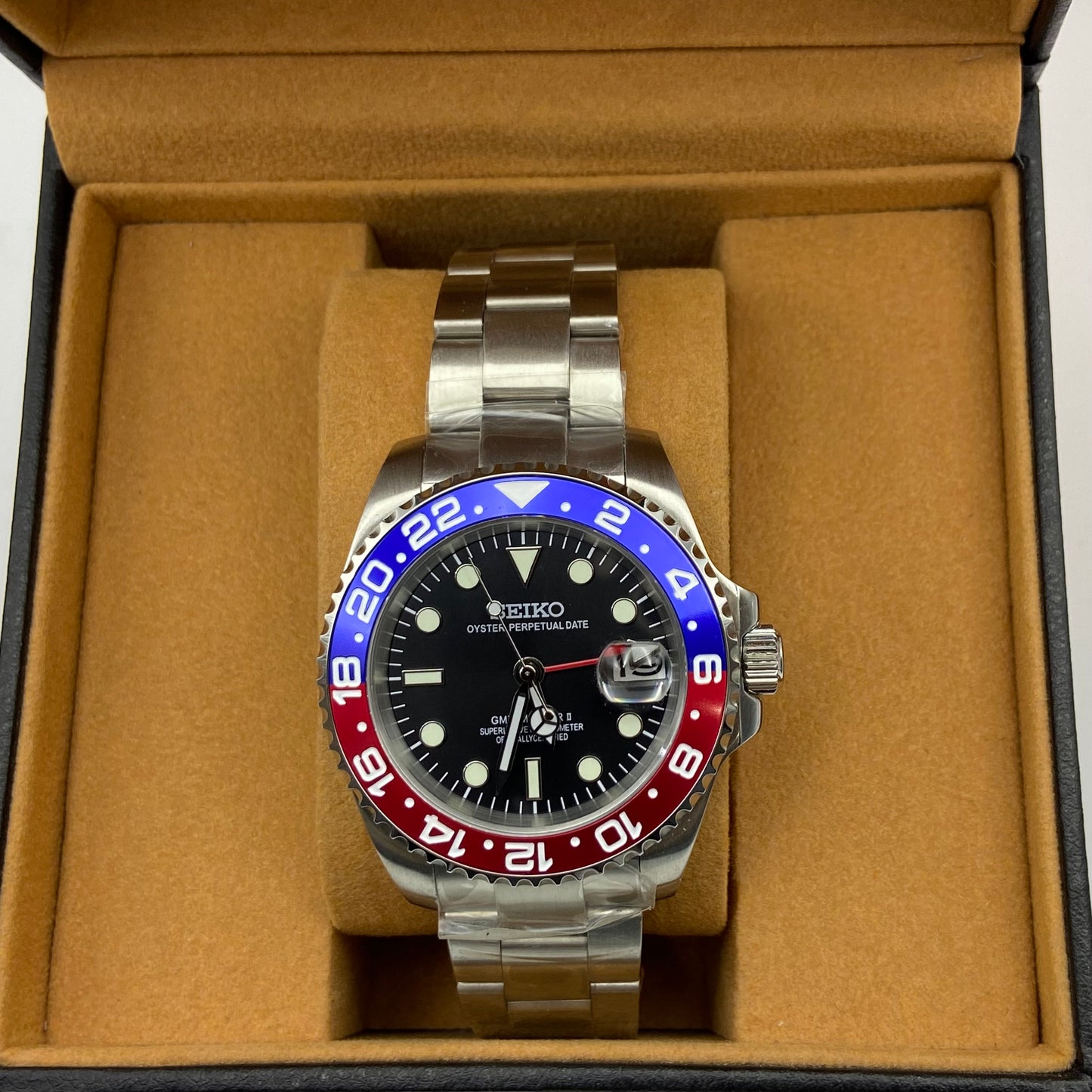 Oyster Seiko Mod – Classic Pepsi GMT