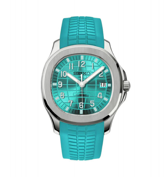 Seiko Aquanaut Mod Tiffany Blue