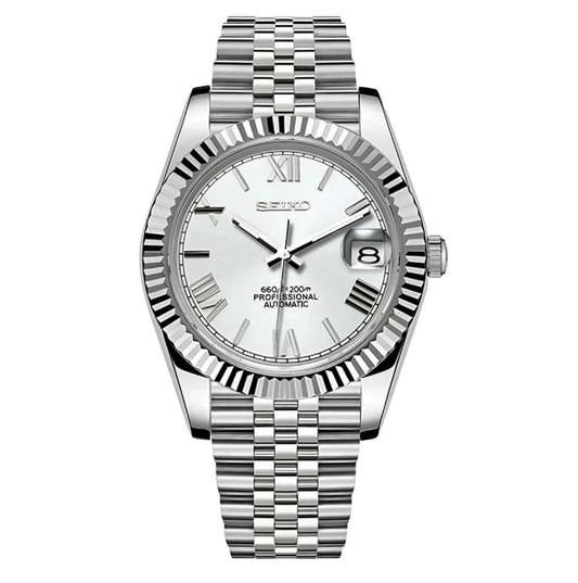 Seiko DateJust Mod White Roman