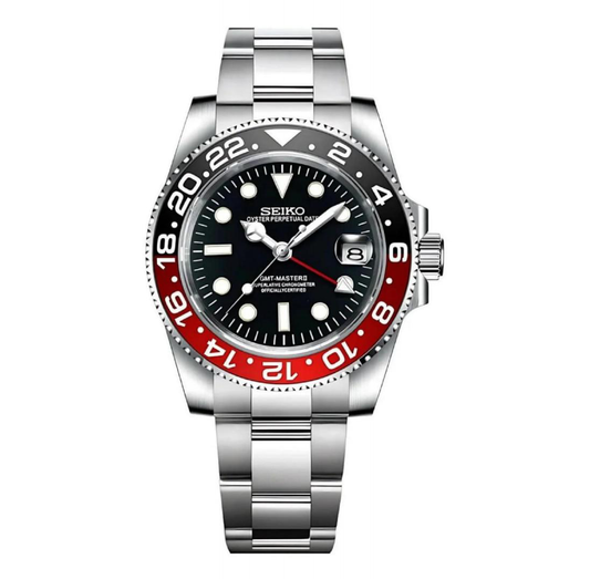 Seiko Mod GMT "Coke" Watch