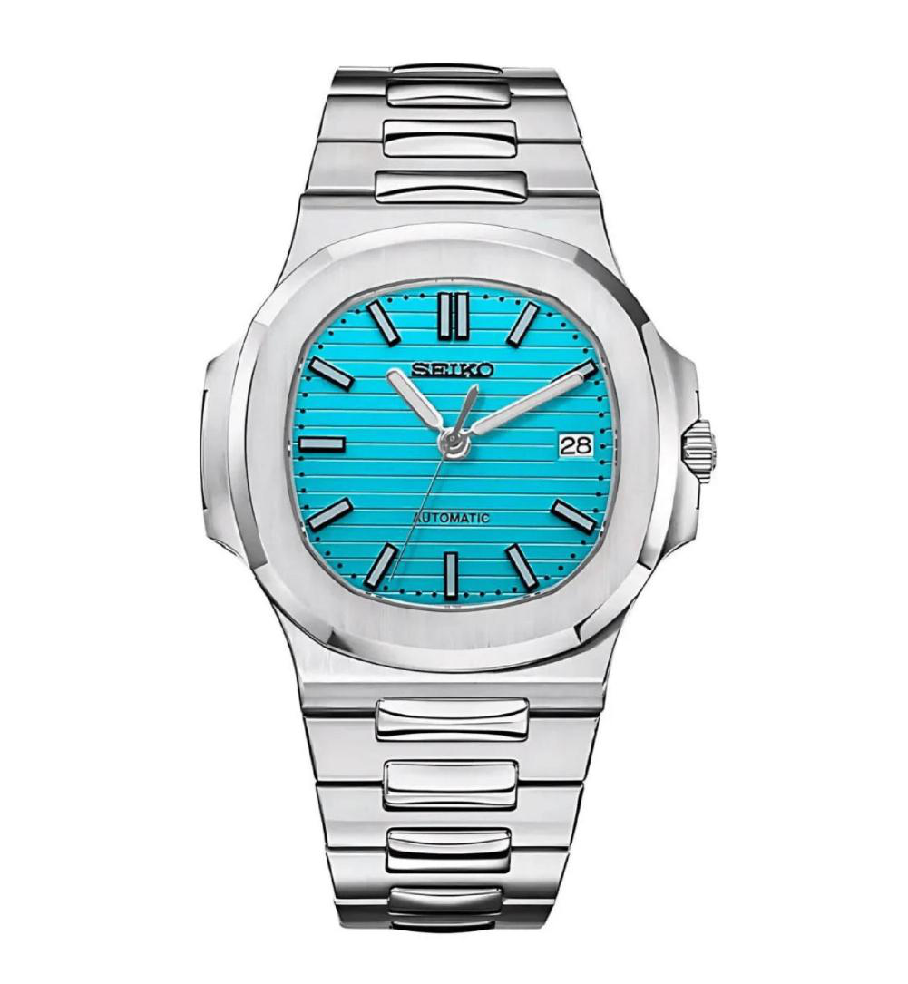 Seiko Nautilus Mod Tiffany Blue