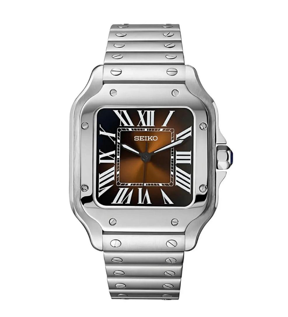 Seiko Santos Mod Oak Brown