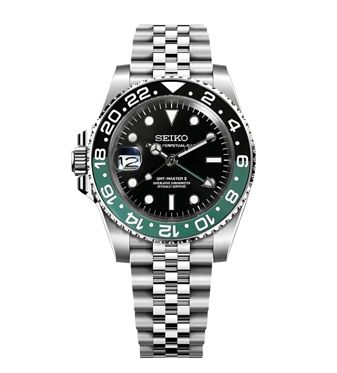 Oyster Seiko Mod – Emerald Sprite